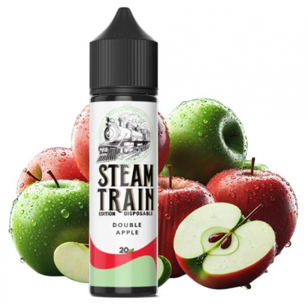 Steam Train Disposable Edition Double Apple 60ml