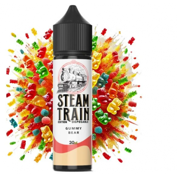 Steam Train Disposable Edition Gummy Bear 60ml