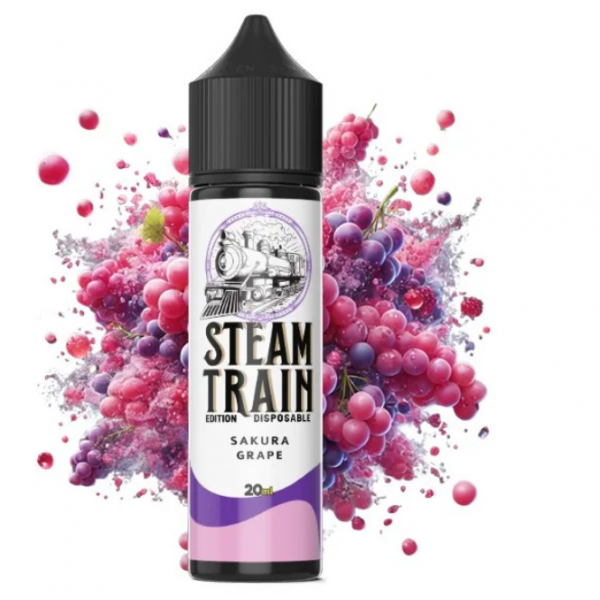 Steam Train Disposable Edition Sakura Grape 60ml