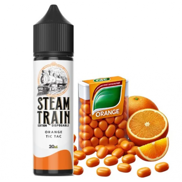 Steam Train Disposable Edition Orange Tic-Tac 60ml