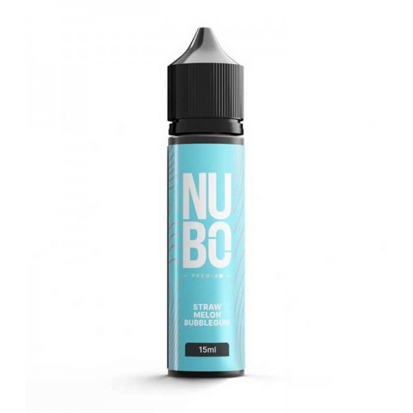Nubo Straw Melon Bubblegum Flavour Shot 15/60ml
