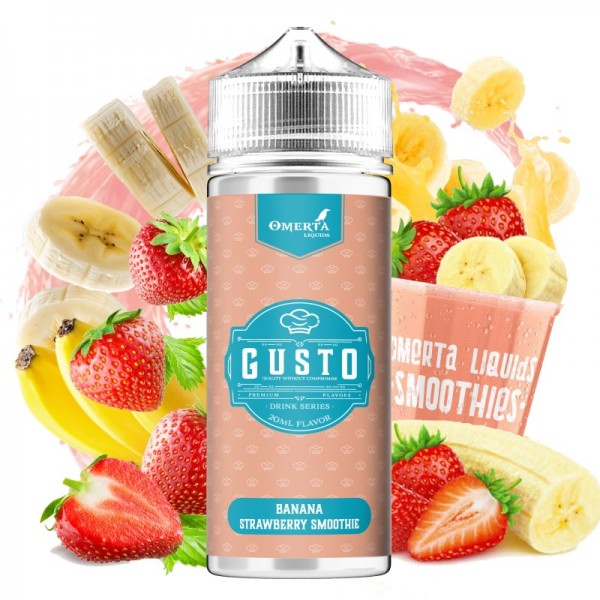 Gusto - Banana Strawberry Smoothie (120ml)
