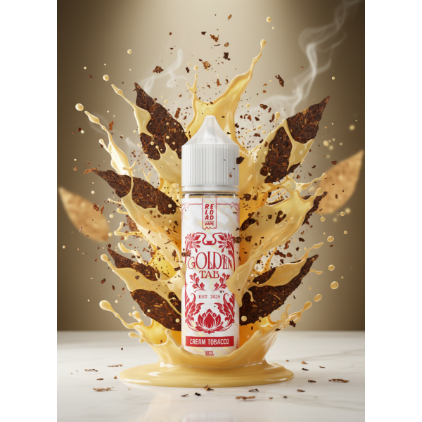 Tobacco Cream Golden Tab - Reload Vape 60ml