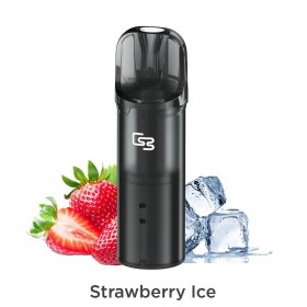 Geek Bar Elite 20mg 2ml Prefilled Pod Strawberry Ice 1τμχ