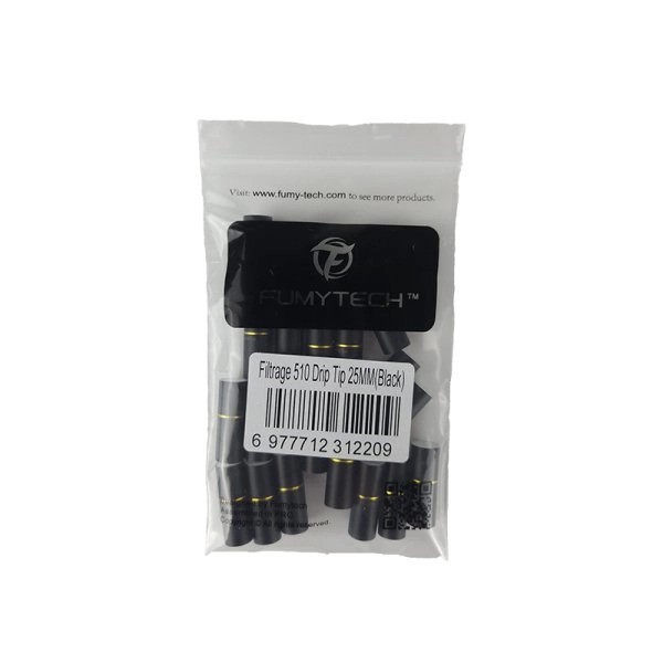 Drip Tip 510 filter (25mm) 20pcs - Fumytech