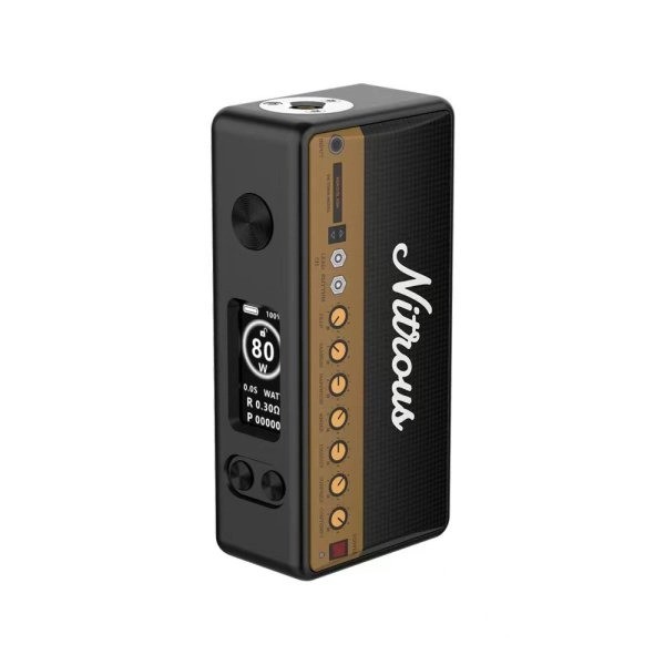 Box Nitrous Pocket Black Edition 80W 18650 - Mechvape x Nitrous