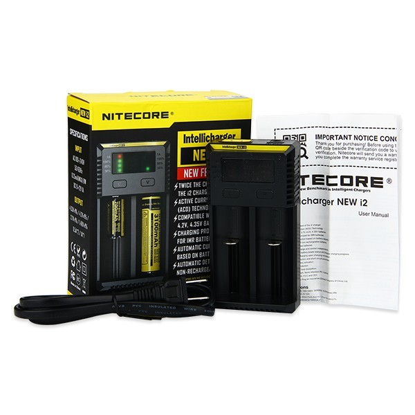 Nitecore  Intellicharger New I2  Li-ion / NiMH Charger-Φορτιστής