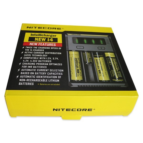 Nitecore Intellicharger D4 LCD Φορτιστής Μπαταριών