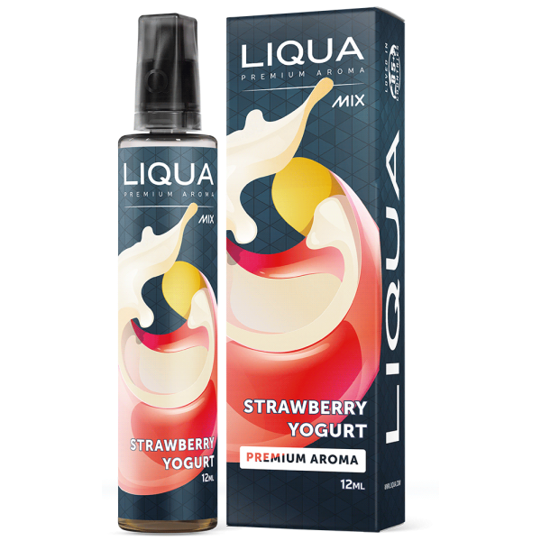 Liqua Strawberry Yogurt Flavor  Shot 12ml