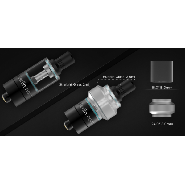 MERLIN NANO MTL RTA 2ML SILVER AUGVAPE