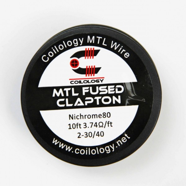 Coilology Wire MTL Fused Clapton Ni80 Ga 2-30/40