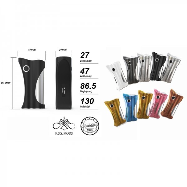 Box Mod Hera 60W  by Ambition Mods and R.S.S. Mods