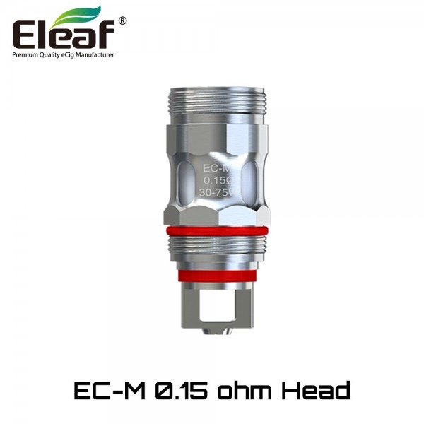 Pack de 5 résistances ECM / ECN 0.15ohm Eleaf - Type : EC-M