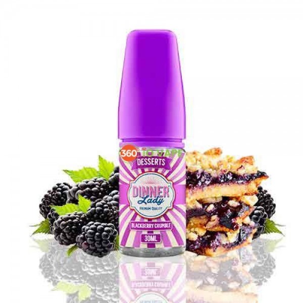 Concentrate Blackberry Crumble 30ml - Dinner Lady