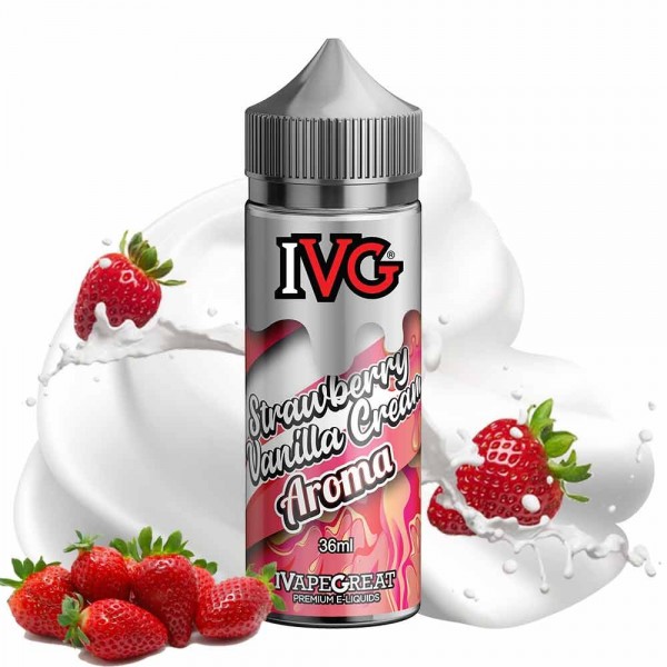 IVG Strawberry Vanilla Cream 36/120ml