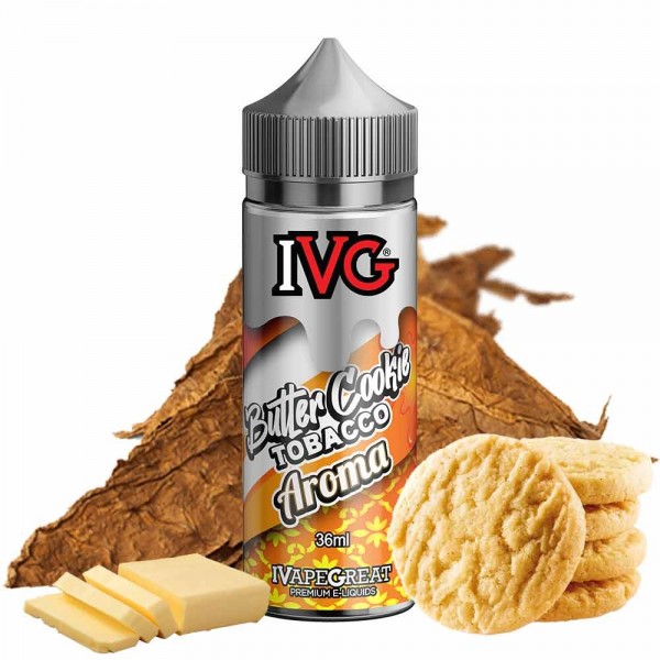IVG Butter Cookie Tobacco 36/120ml