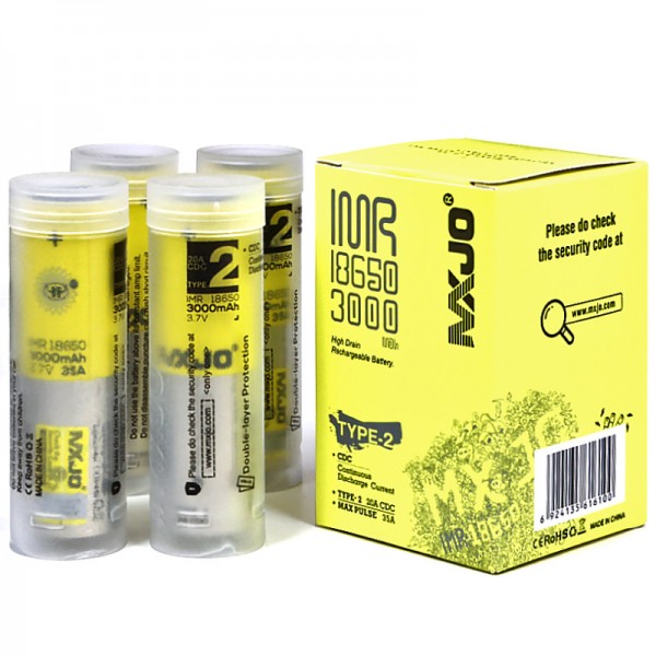 MXJO 18650 3000mAh Battery