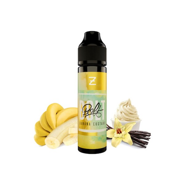 Bolt Banana Custard Flavour Shot  (60ML)