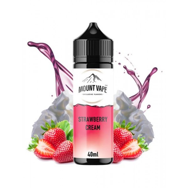 Mount Vape - Strawberry Cream (120ML)
