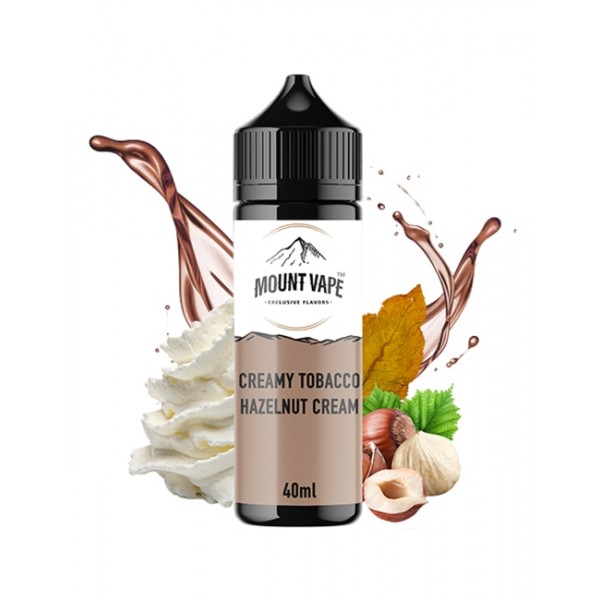 Mount Vape - Creamy Tobacco Hazelnut Cream (120ML)