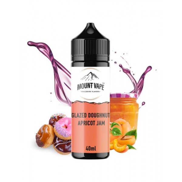 Mount Vape - Glazed Doughnut Apricot Jam (120ML)