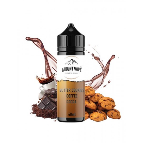 Mount Vape - Butter Cookies Coffee Cocoa (120ML)