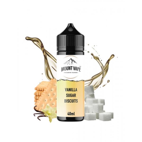 Mount Vape - Vanilla Sugar Biscuits (120ML)