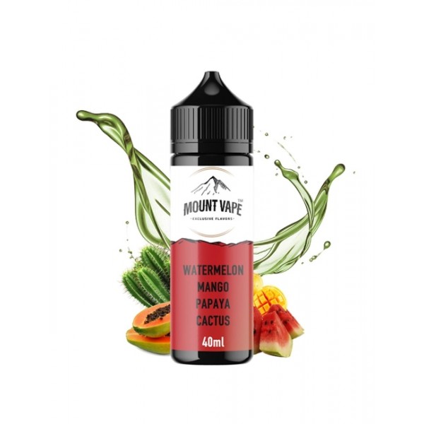 Mount Vape - Watermelon Mango Papaya Cactus (120ML)