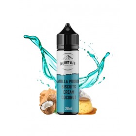 Mount Vape - Vanilla Pudding Biscuits Cream Coconut (60ML)