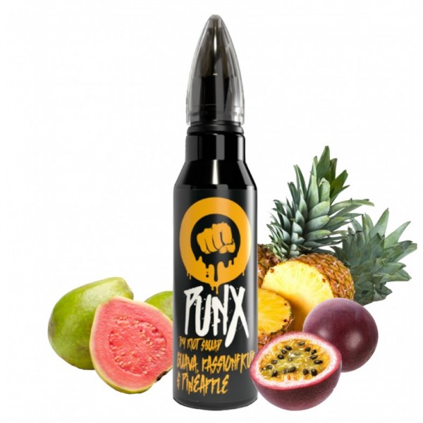 Riot Punx Flavour Shot Guava, Passion Fruit & Pineapple (60ML)