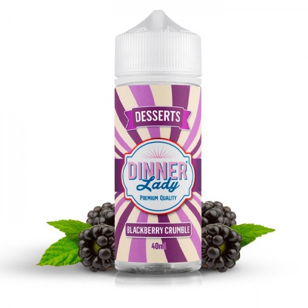 Dinner Lady Flavour Shot Blackberry Crumble (120ML)