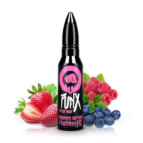 Riot Punx Flavour Shot Strawberry, Raspberry & Blueberry (60ML)
