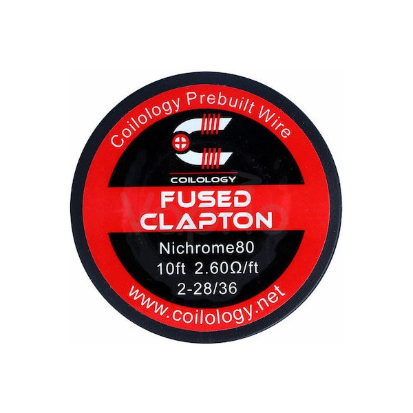 Coilology 10ft Spools/Reels [Ni80] Fused Clapton 2.60Ω/ft