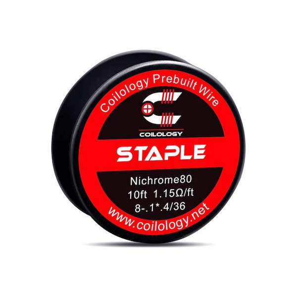 Coilology 10ft Spools/Reels [Ni80] Staple 1.15Ω/ft