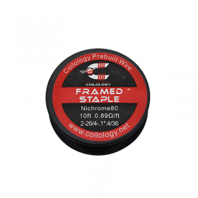 Coilology 10ft Spools/Reels [Ni80] Framed Staple 0.89Ω/ft