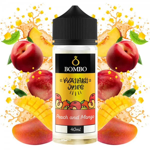Bombo Wailani Juice Peach and Mango  (120ML)