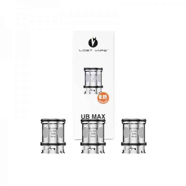 Lost Vape - Ub Max Coil X1 0.15 / X2 0.20 / X3 0.30Ω