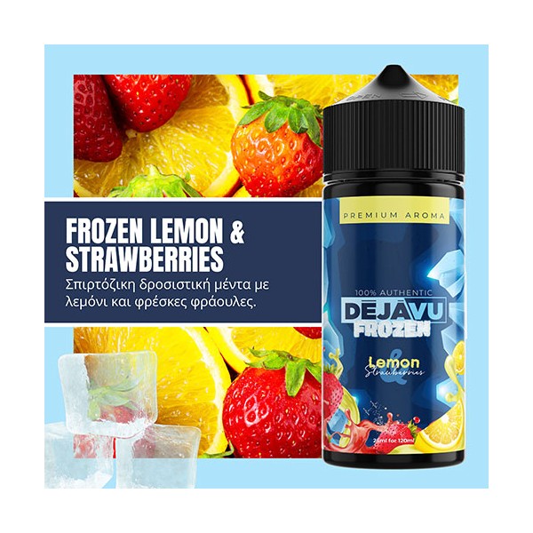DEJAVU Frozen Lemon Strawberries 25ml (120ml)