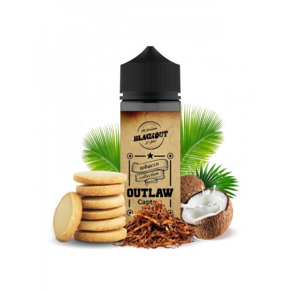 Blackout Outlaw Flavor Shot Captain Black 120ml