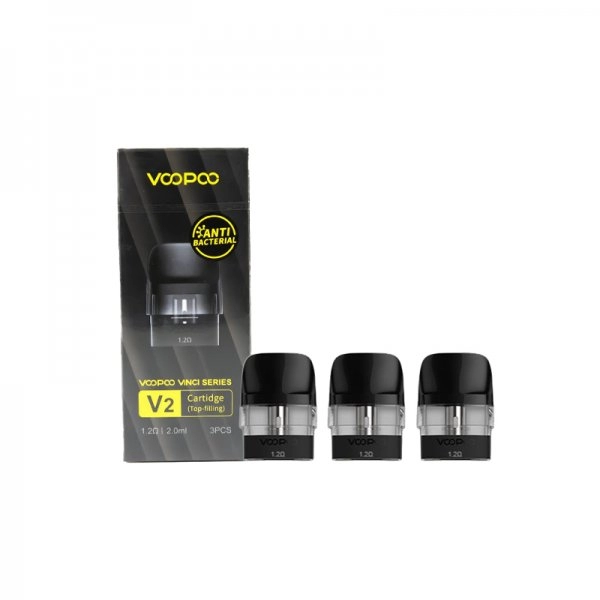 Cartridge Vinci Pod Series V2 2ml 0.8Ω / 1.2Ω - Voopoo