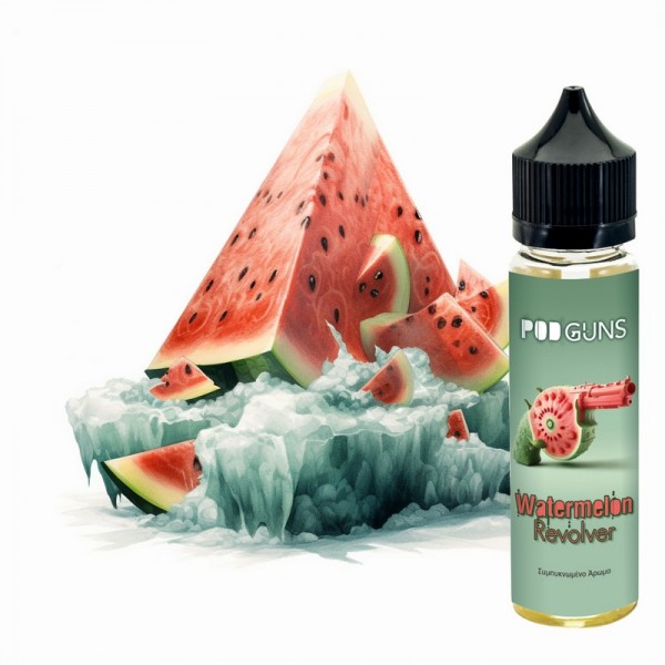 Watermelon Revolver 60ML Pod Guns by Omnia