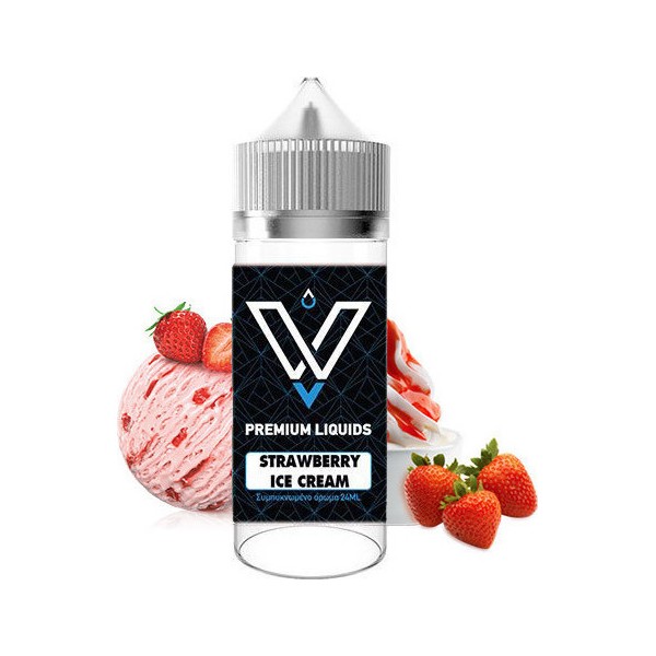 VnV Liquids Strawberry Ice Cream 120ml