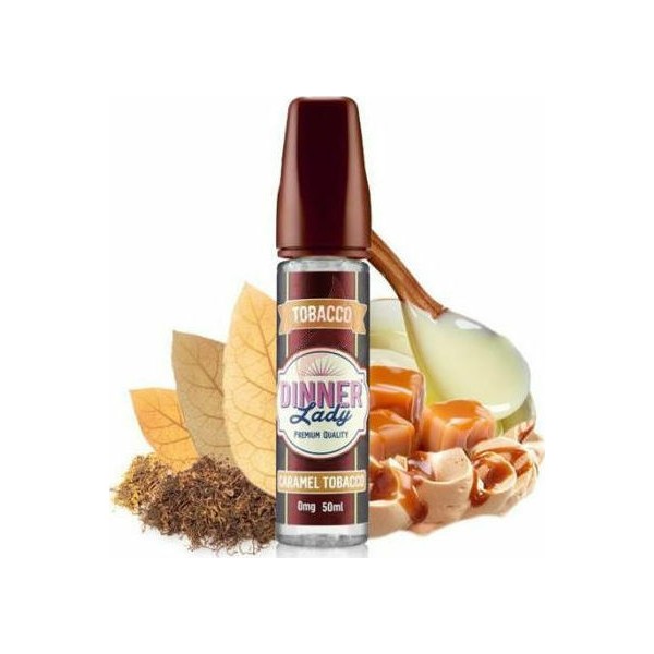 Dinner Lady Tobacco Range Caramel Tobacco (60ML)