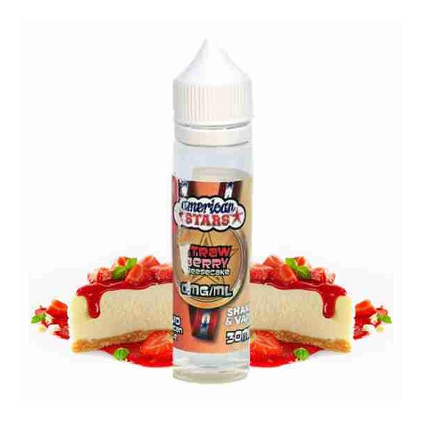 American Stars  Shake & Vape - Strawberry Cheescake 60ml