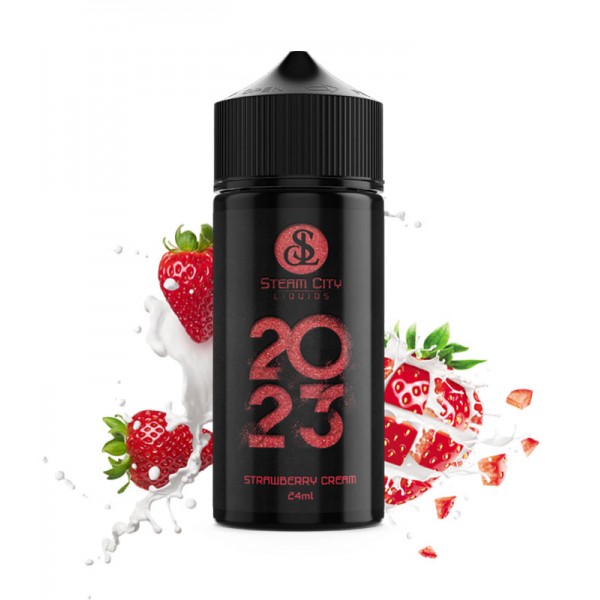Steam City 2023 Strawberry Cream Flavour shot (120ML)