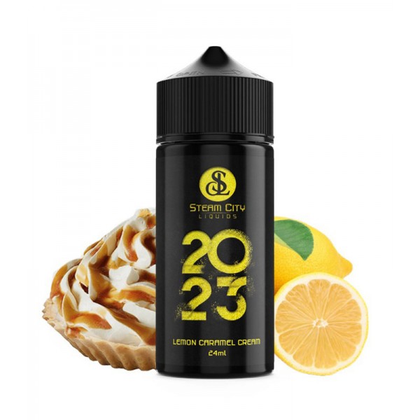 Steam City 2023 Lemon Caramel Cream Flavour shot (120ML)