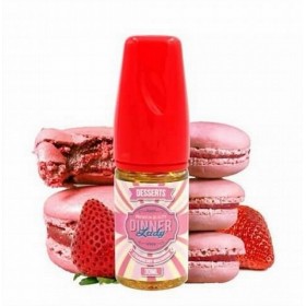 Dinner Lady Concentrate Desserts Strawberry Macaroon 30ml